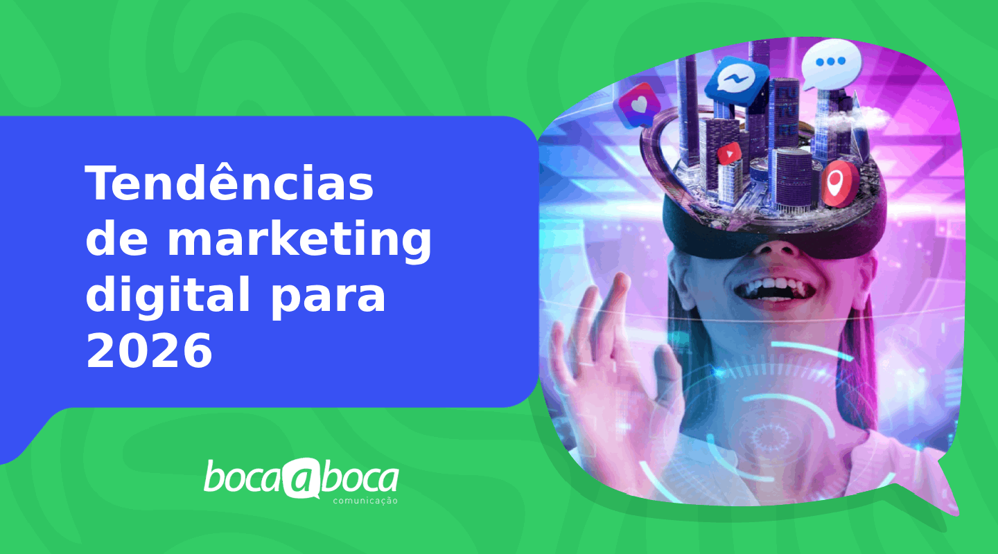Tendências de marketing digital para 2026